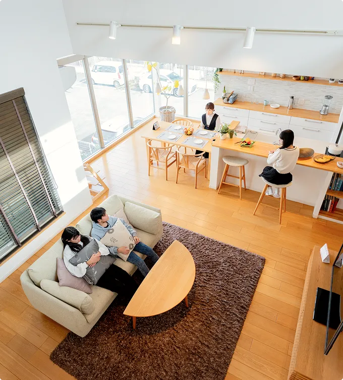 明るさと繋がりを生むデザイン