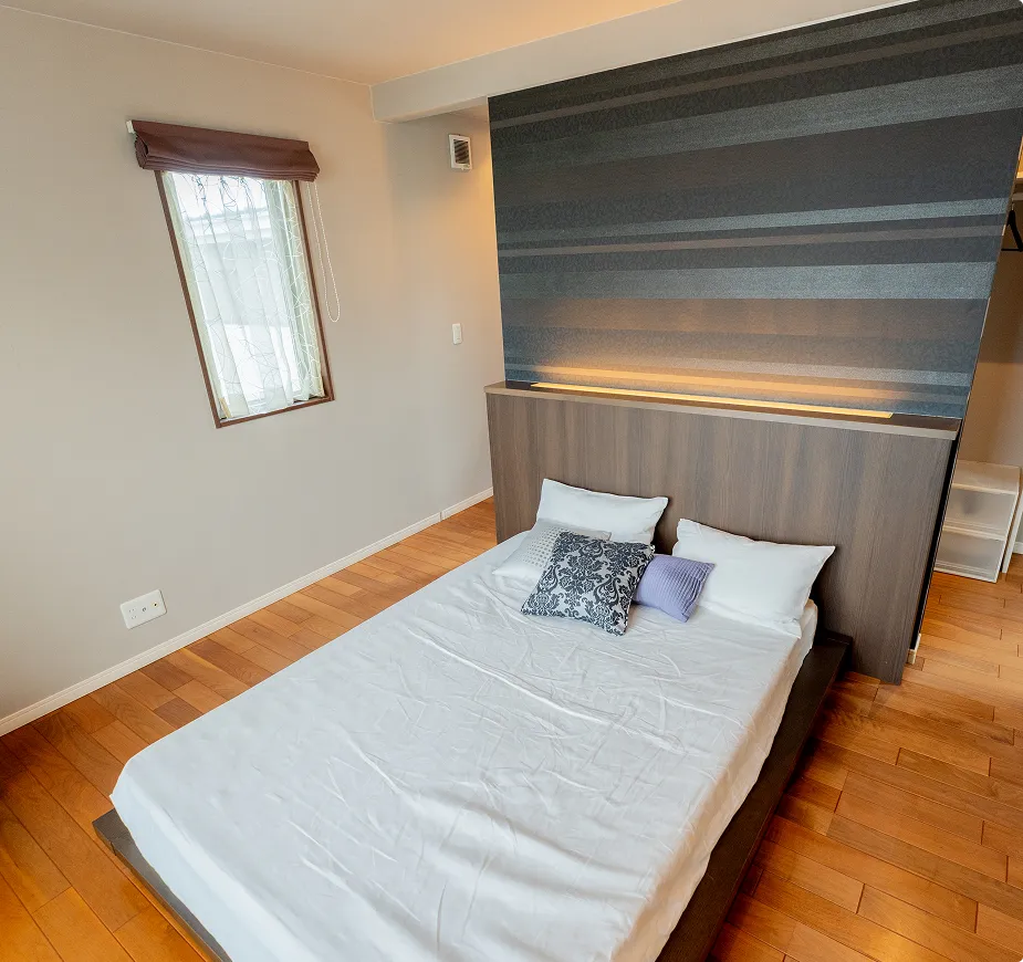 寝室の快適度を上げる間接照明いっぱいのお部屋