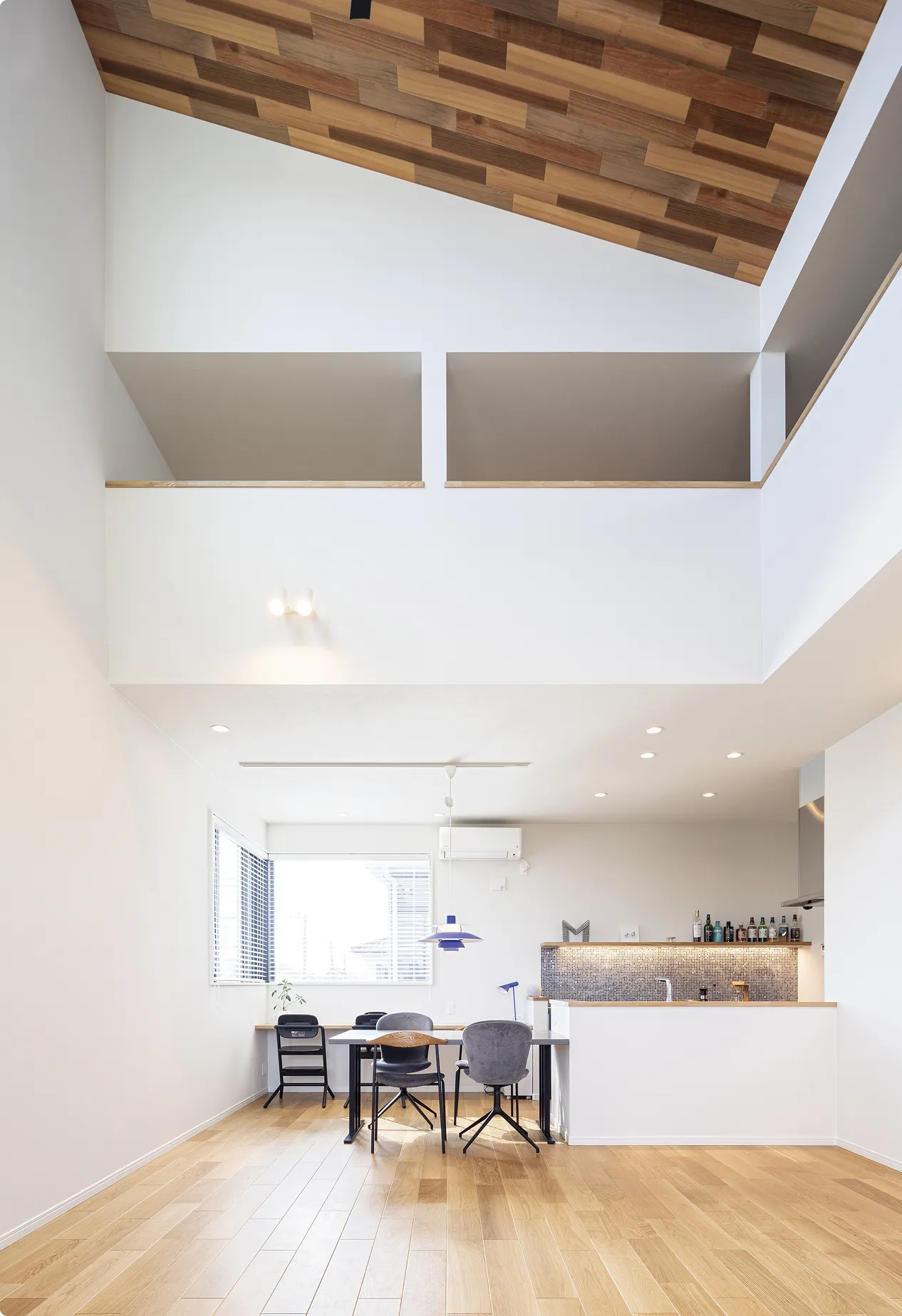 柱の少ない開放的な住まい