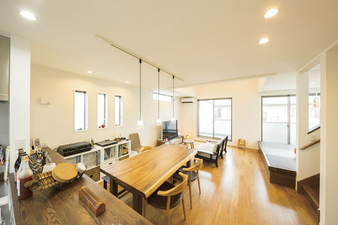 「家事動線を考えた家」-神奈川県茅ケ崎市