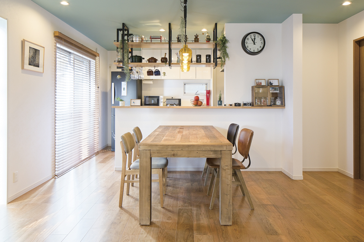 「カフェ風キッチンの家」-神奈川県相模原市